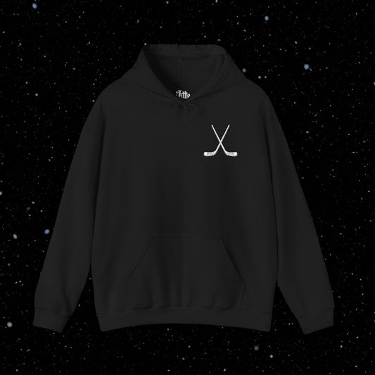 Little Villains Athletics 69 (white sticks) Unisex Hoodie