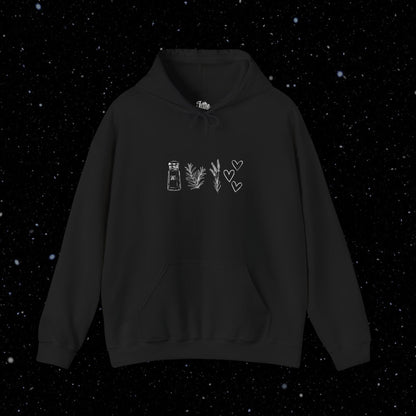 Magic Rules (b&w) Hoodie