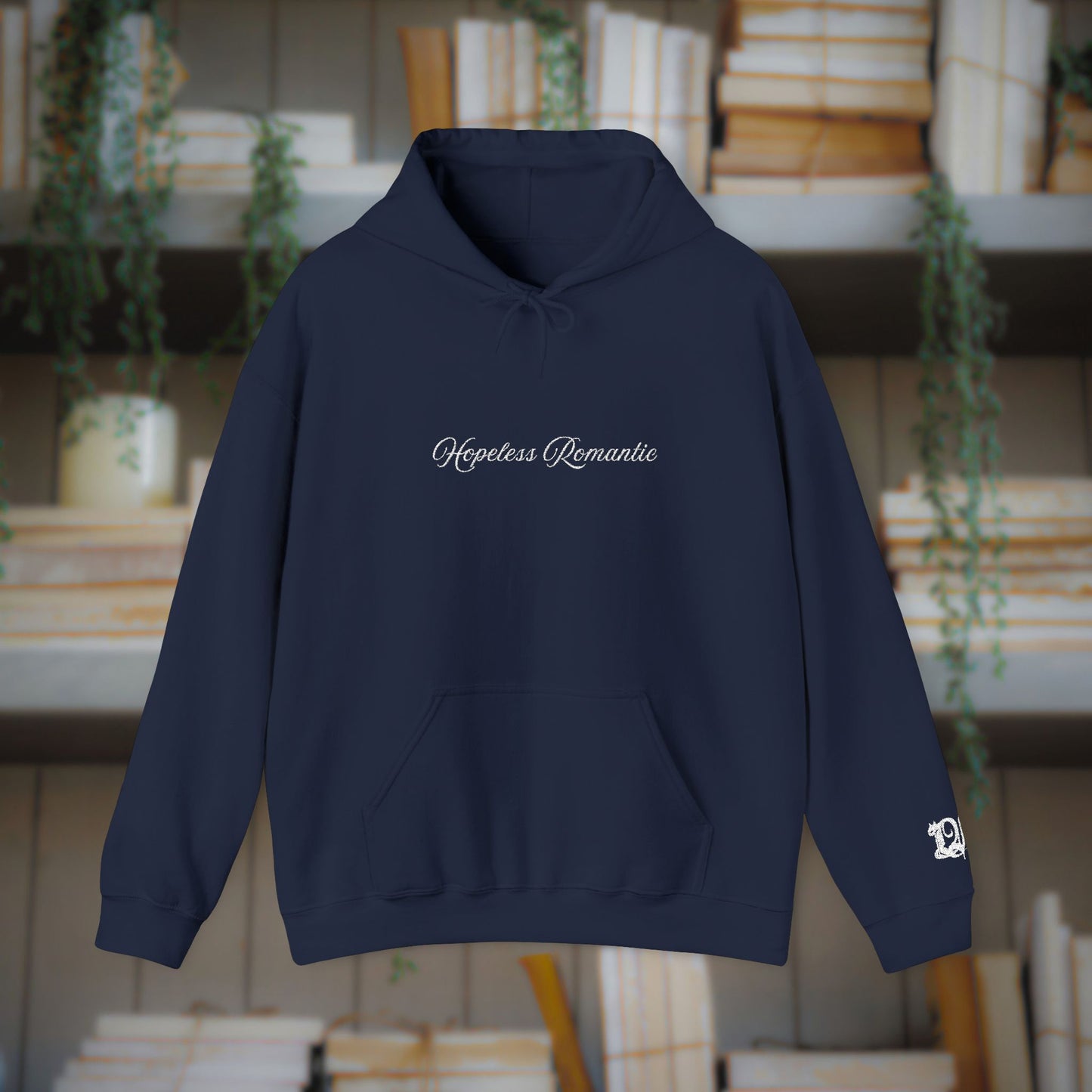Hopeless Romantic Embroidered Hoodie
