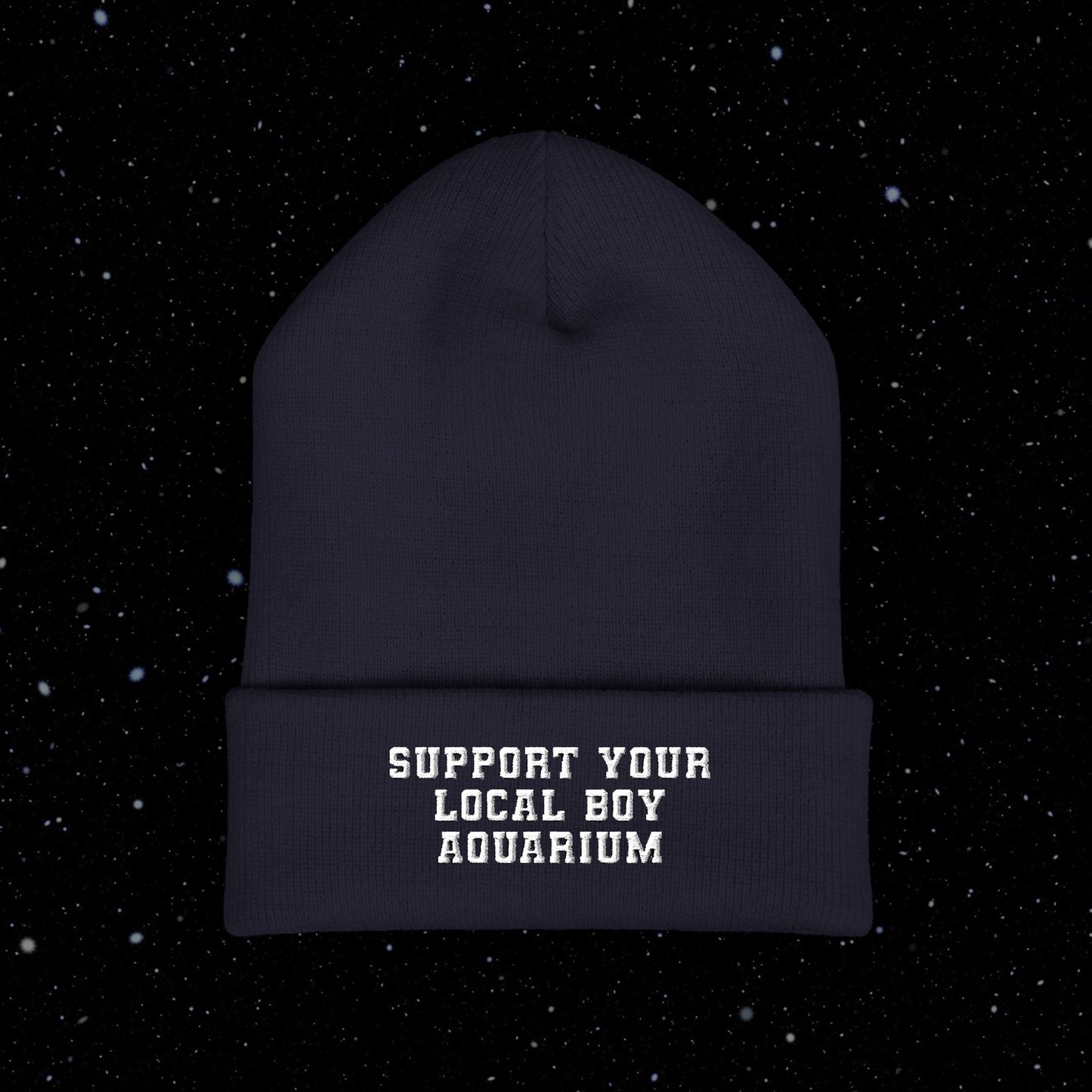 Support Your Local Boy Aquarium Toque (Embroidery)