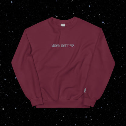 Moon Goddess (embroidery) Sweatshirt