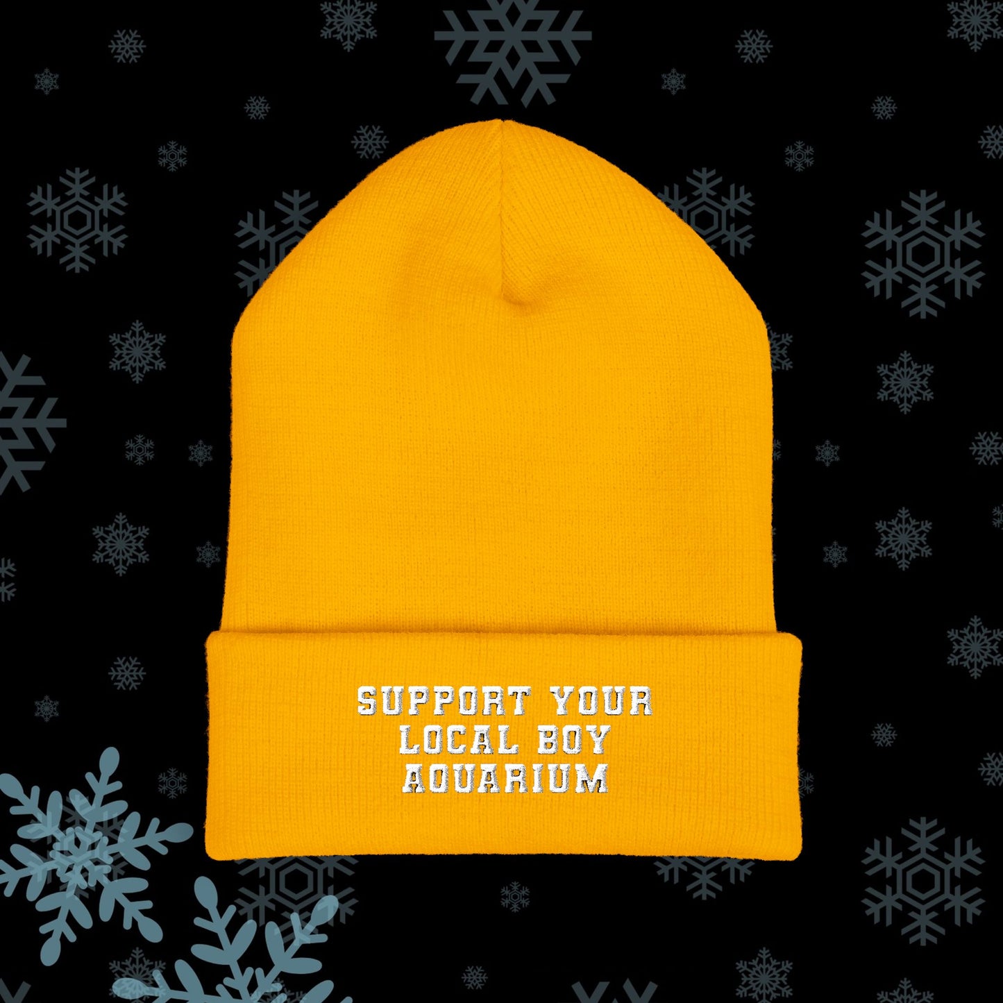 Support Your Local Boy Aquarium Toque (Embroidery)