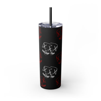 Masked Seamless Tumbler with Straw, 20oz