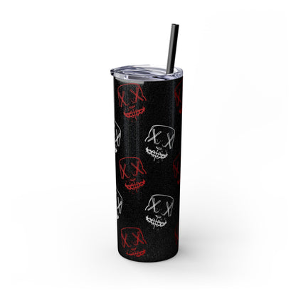 Masked Seamless Tumbler with Straw, 20oz