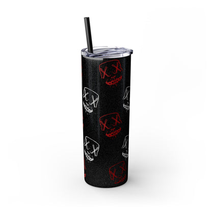 Masked Seamless Tumbler with Straw, 20oz