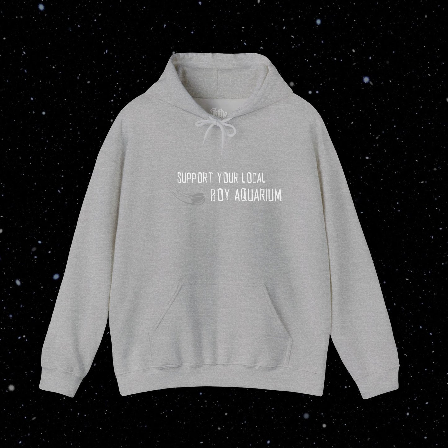 Support Your Local Boy Aquarium Hoodie