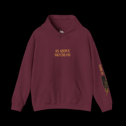 As Above, So Below (sleeve design) Hoodie