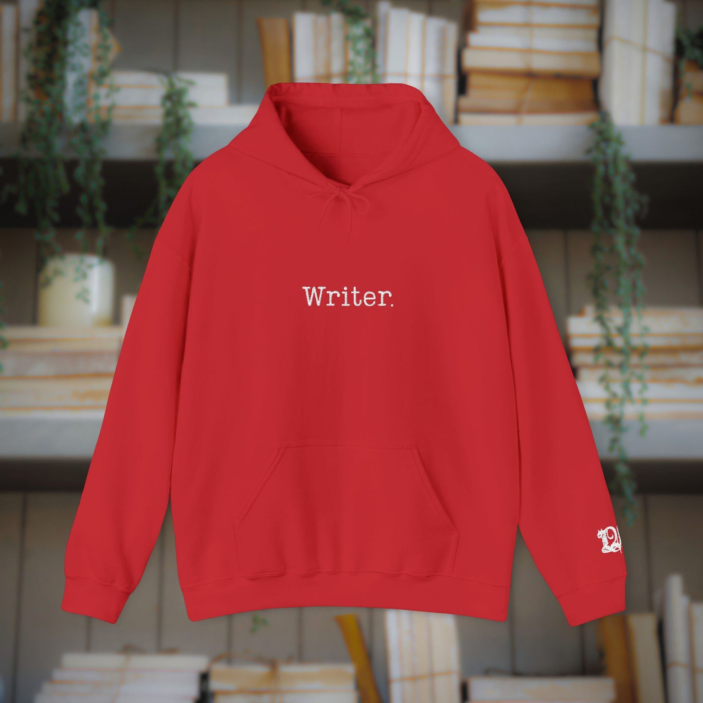 Writer Embroidered Hoodie