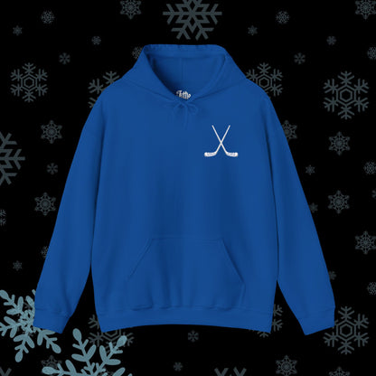 Little Villains Athletics 69 (white sticks) Unisex Hoodie