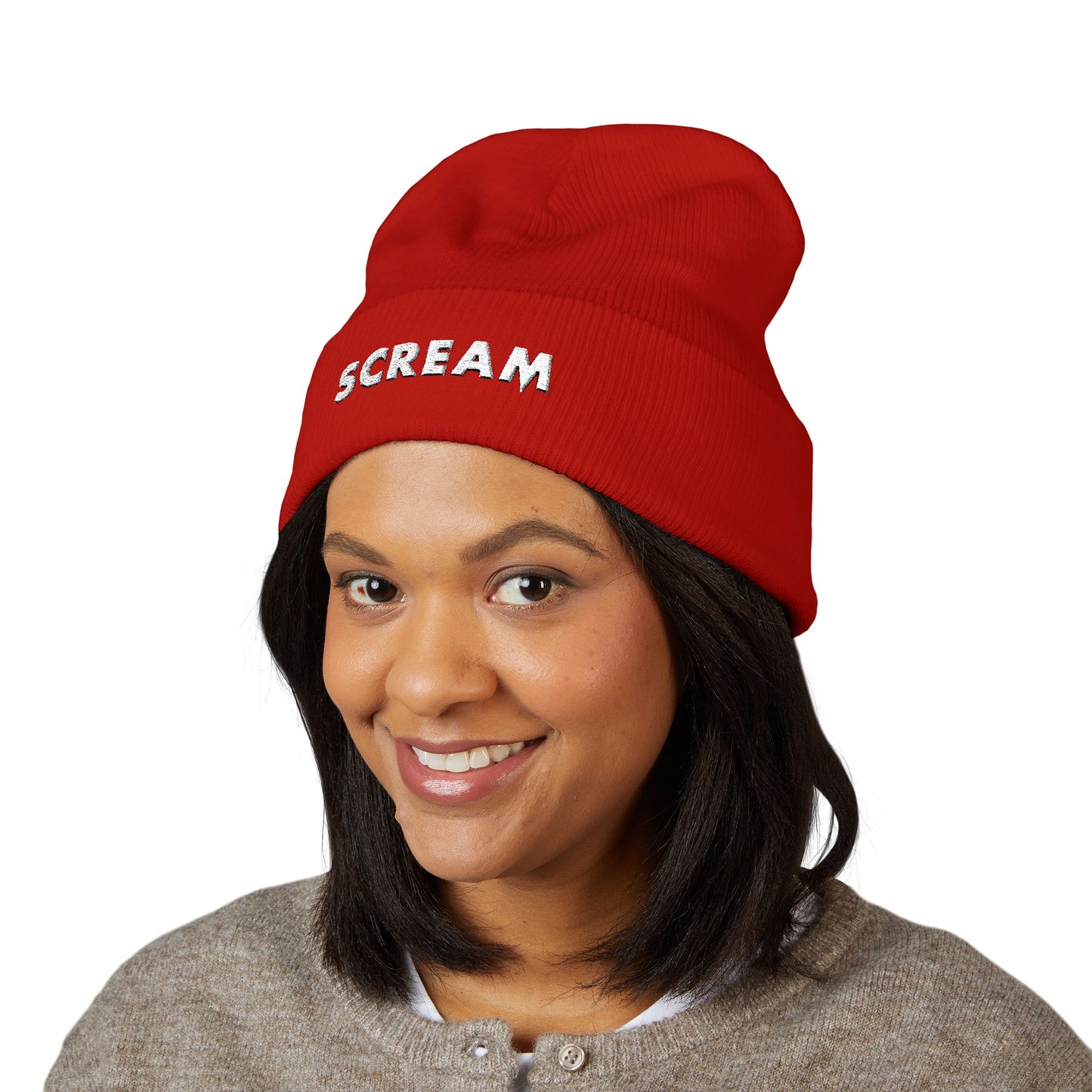 SCREAM Beanie (Embroidery)