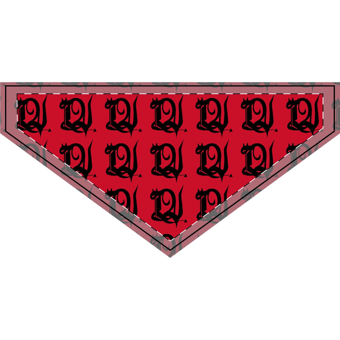LV Clip-on Pet Bandana