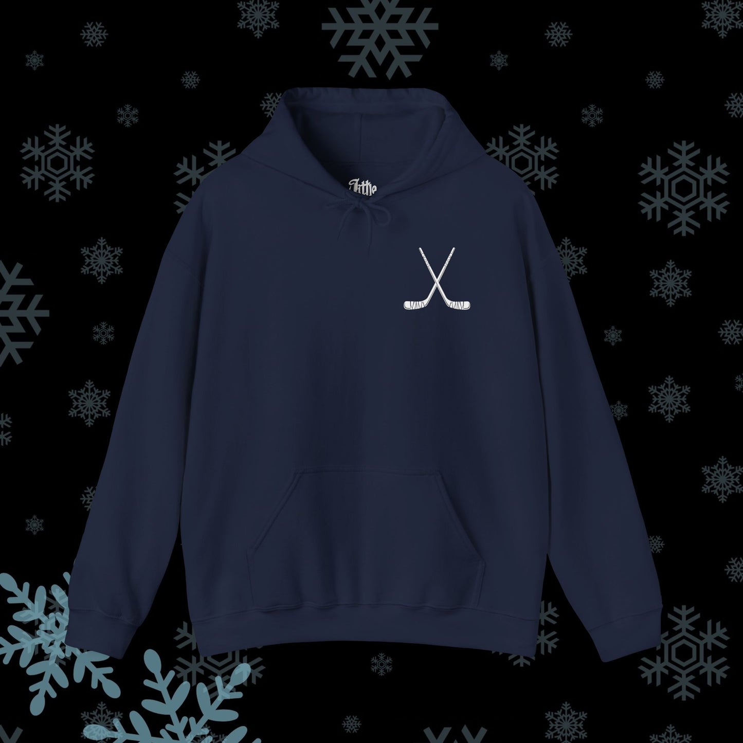 Little Villains Athletics 69 (white sticks) Unisex Hoodie