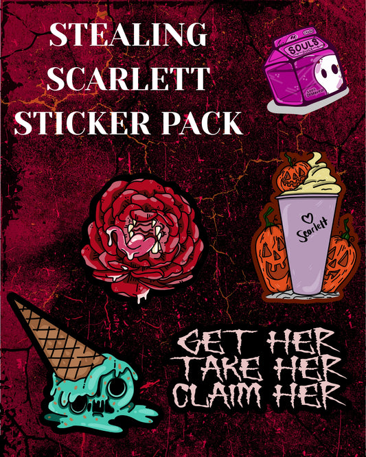 STEALING SCARLET STICKER PACK