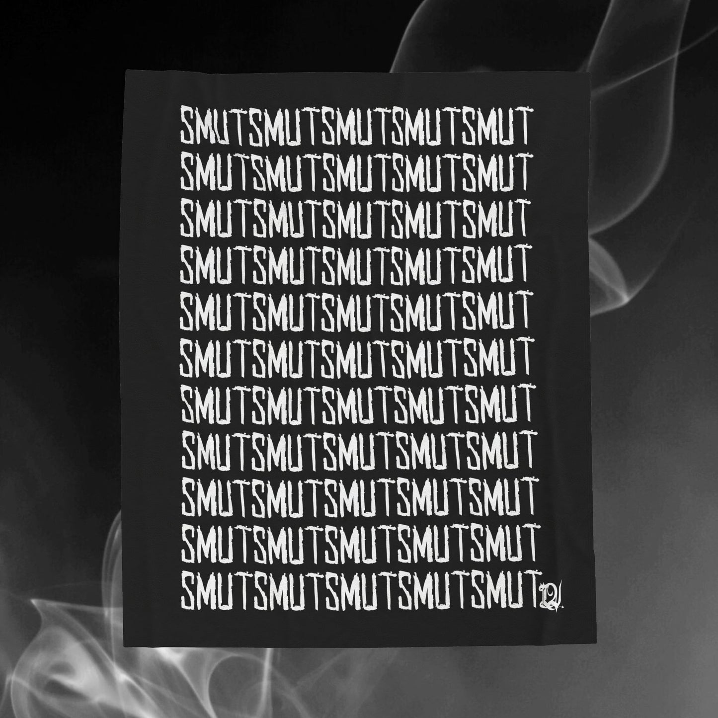 SMUTSMUTSMUT Velveteen Plush Blanket