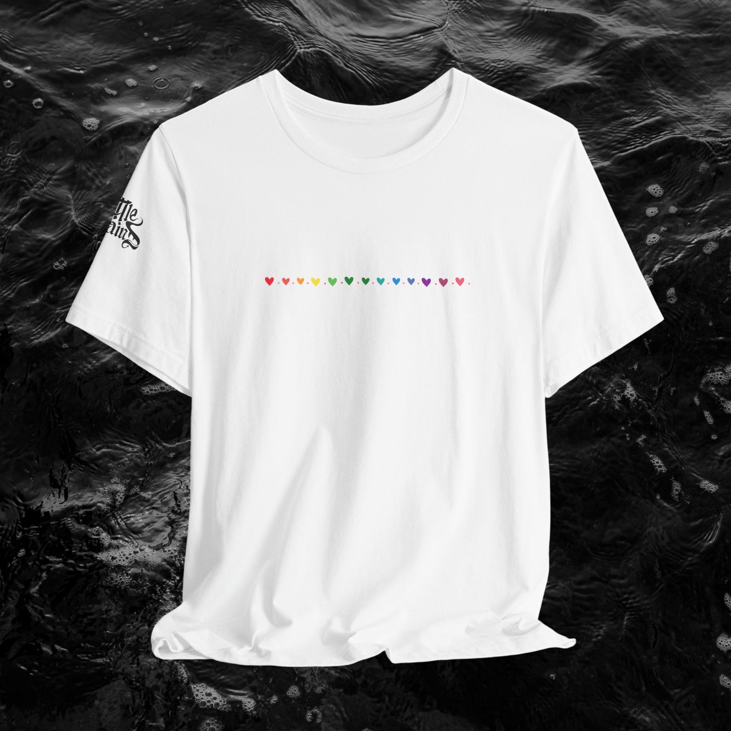Rainbow Heart Unisex Tee