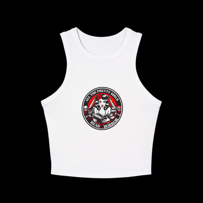 Pretty Girls Read Horror Women's Tank Top