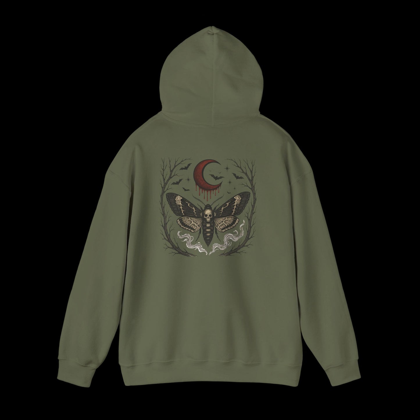 Blood Moon Moth Hoodie
