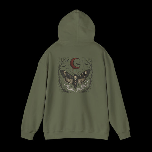 Blood Moon Moth Hoodie