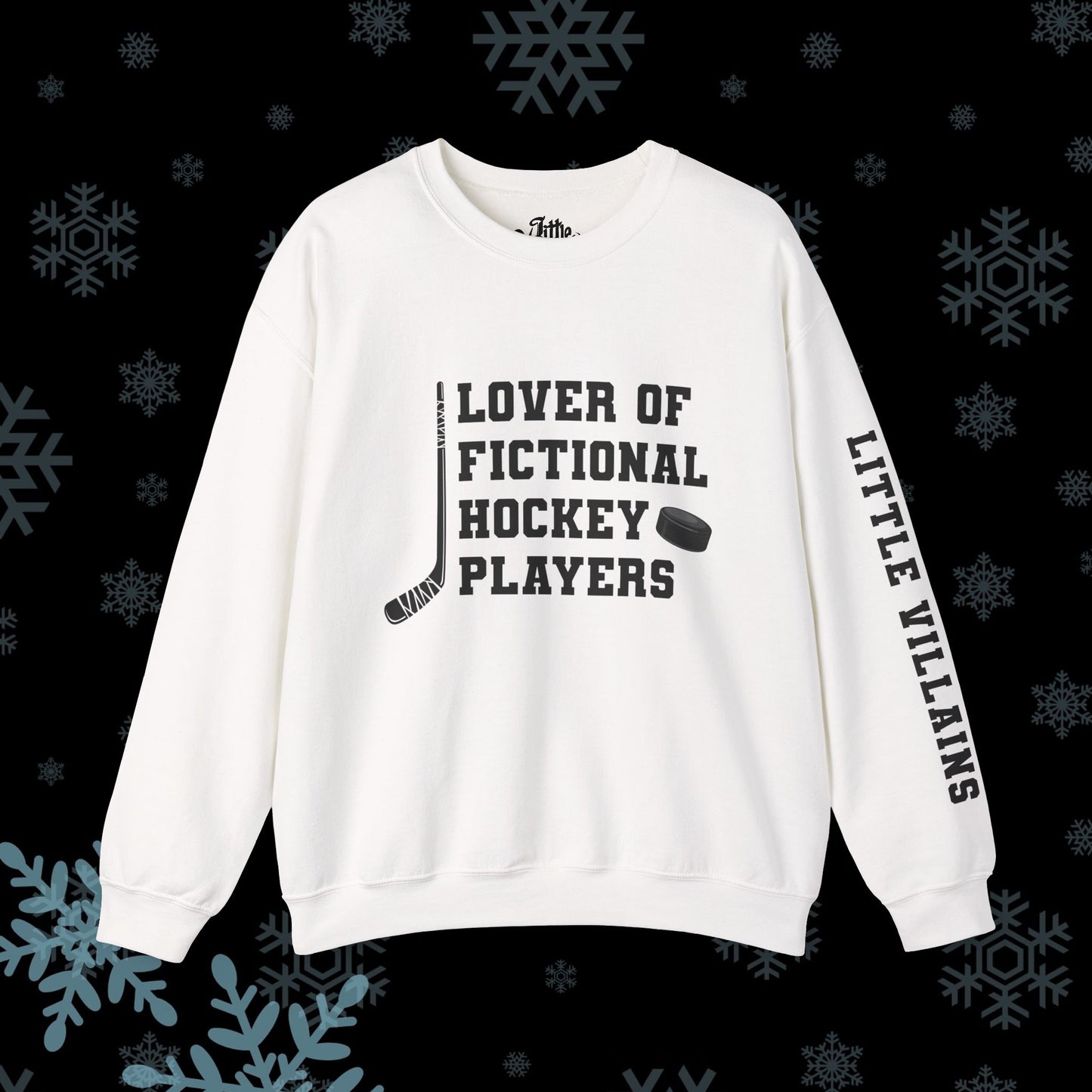 Lover of Fictional Hockey Players Sweater