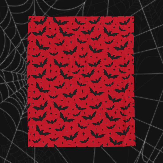 BATS Velveteen Plush Blanket