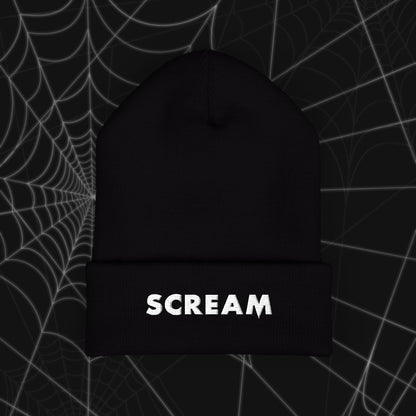 SCREAM Beanie (Embroidery)