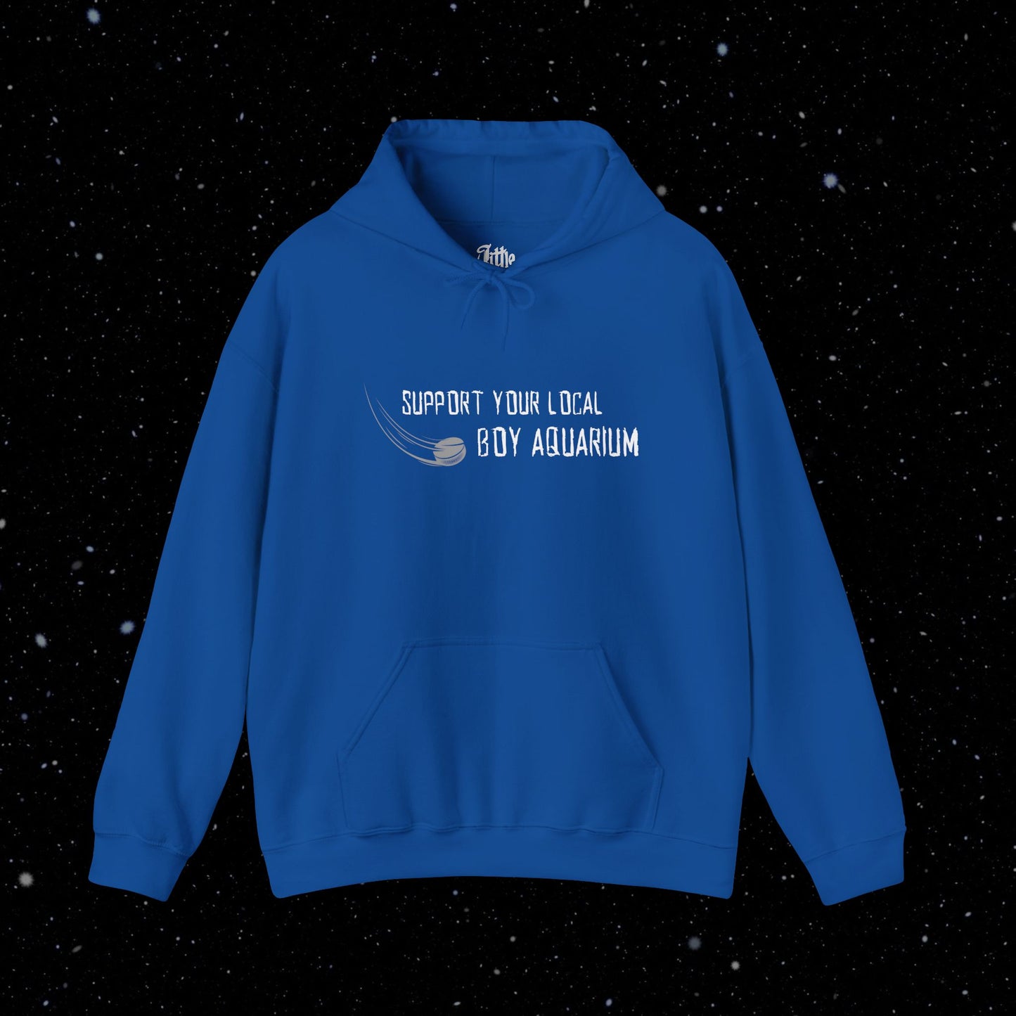 Support Your Local Boy Aquarium Hoodie