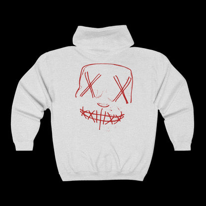 stalk me mask Unisex Full Zip Hoodie