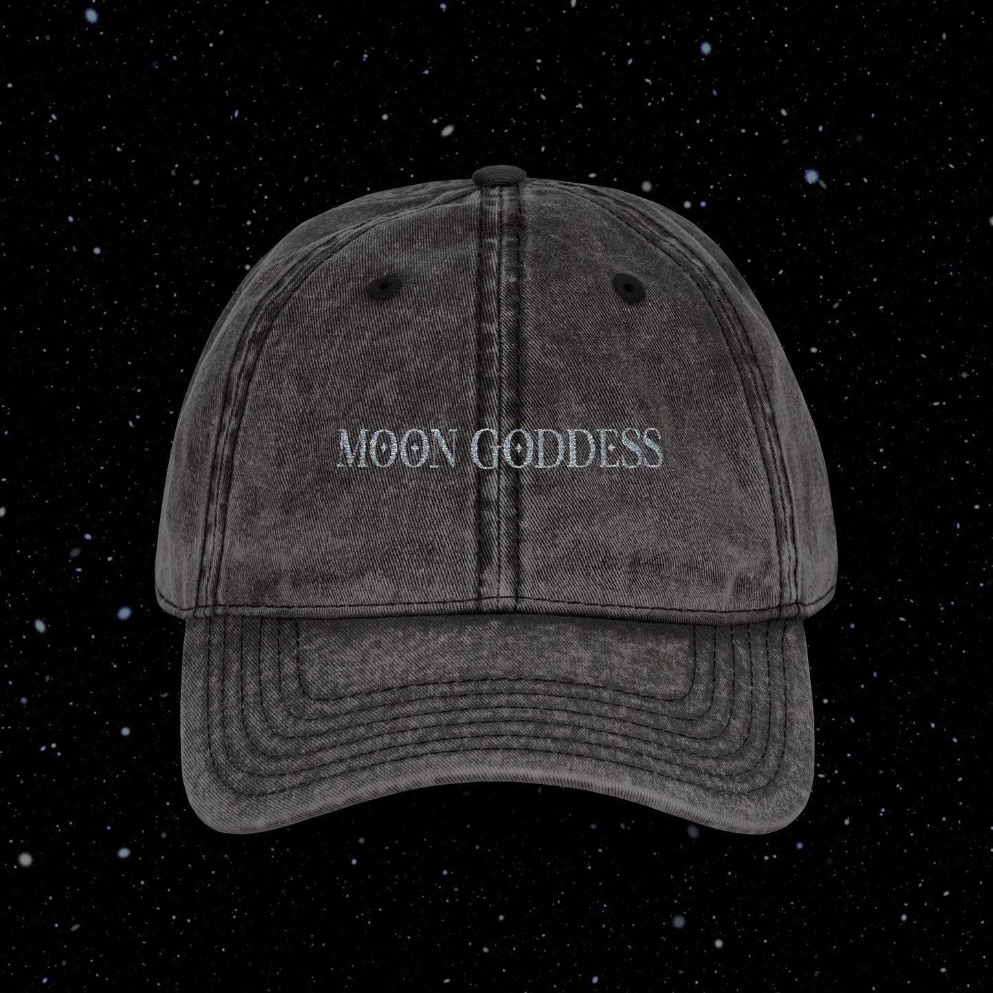 Moon Goddess Vintage Cap (Embroidery)