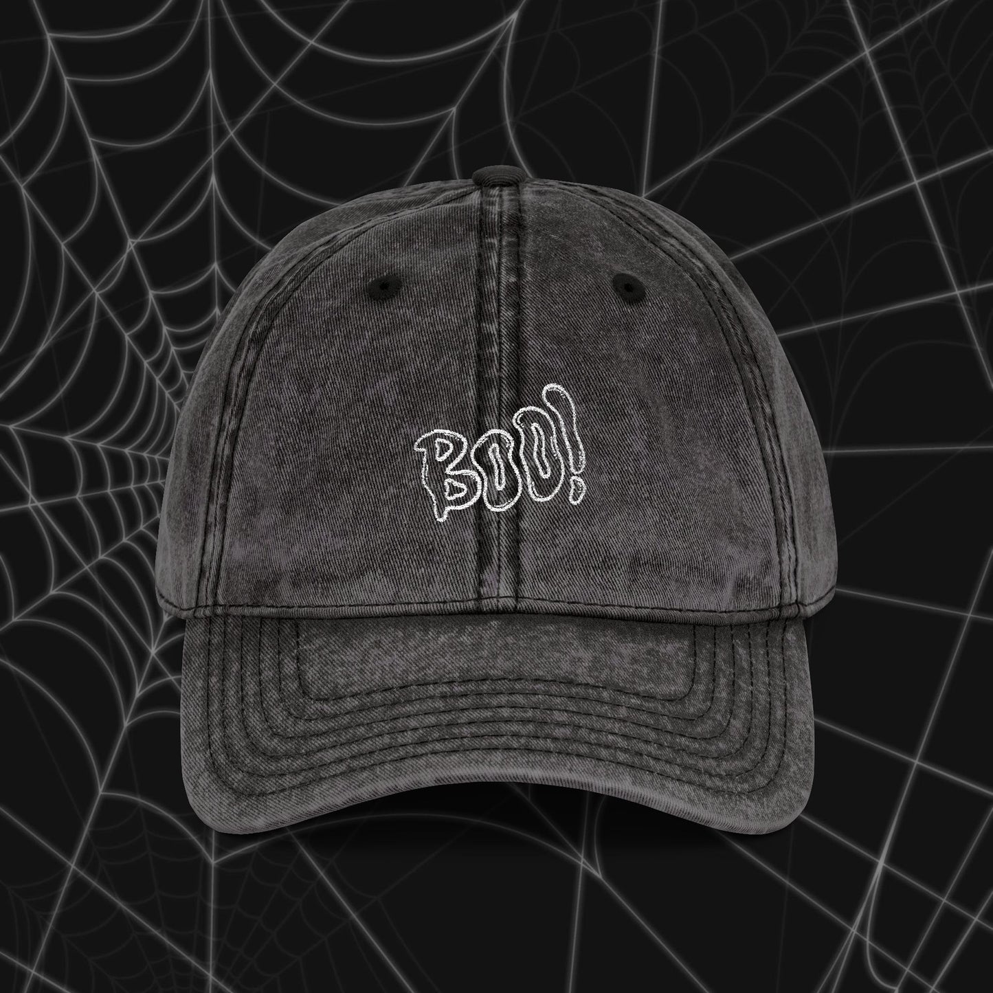 BOO! Vintage Cap (Embroidery)