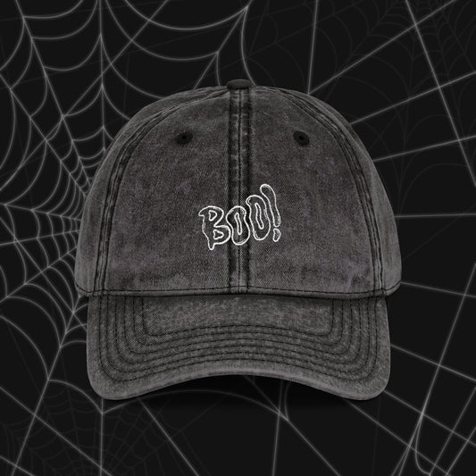 BOO! Vintage Cap (Embroidery)