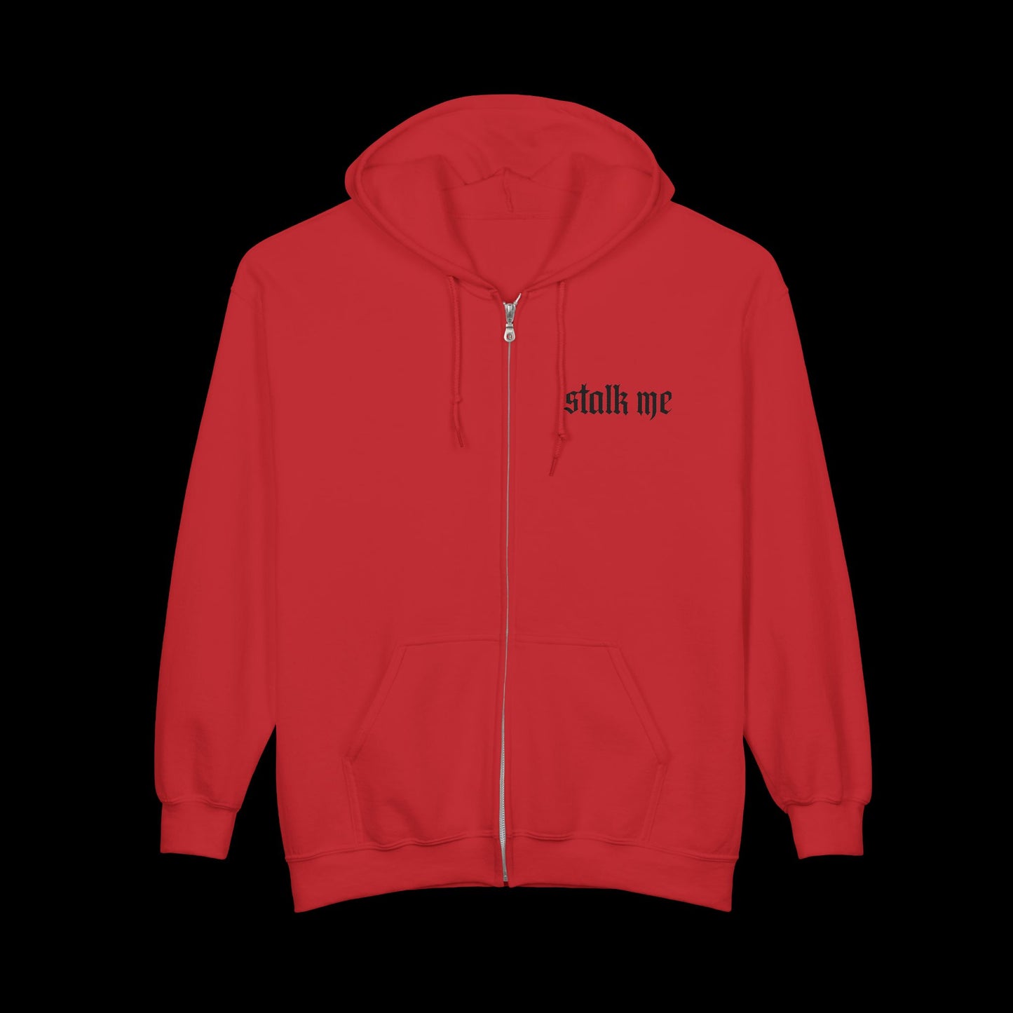 stalk me mask Unisex Full Zip Hoodie