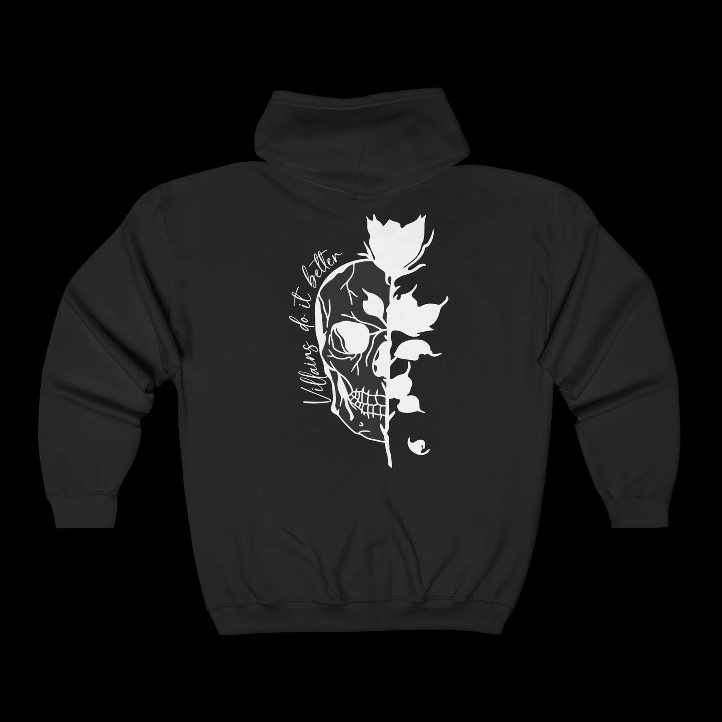 Villains Doit Better Unisex Full Zip Hoodie