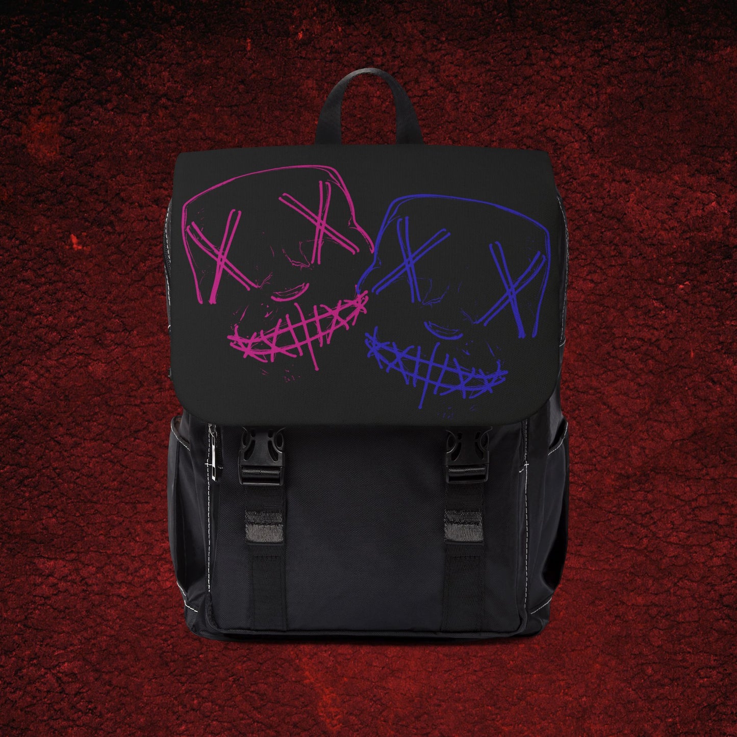 Masked Men P&B Festival Backpack