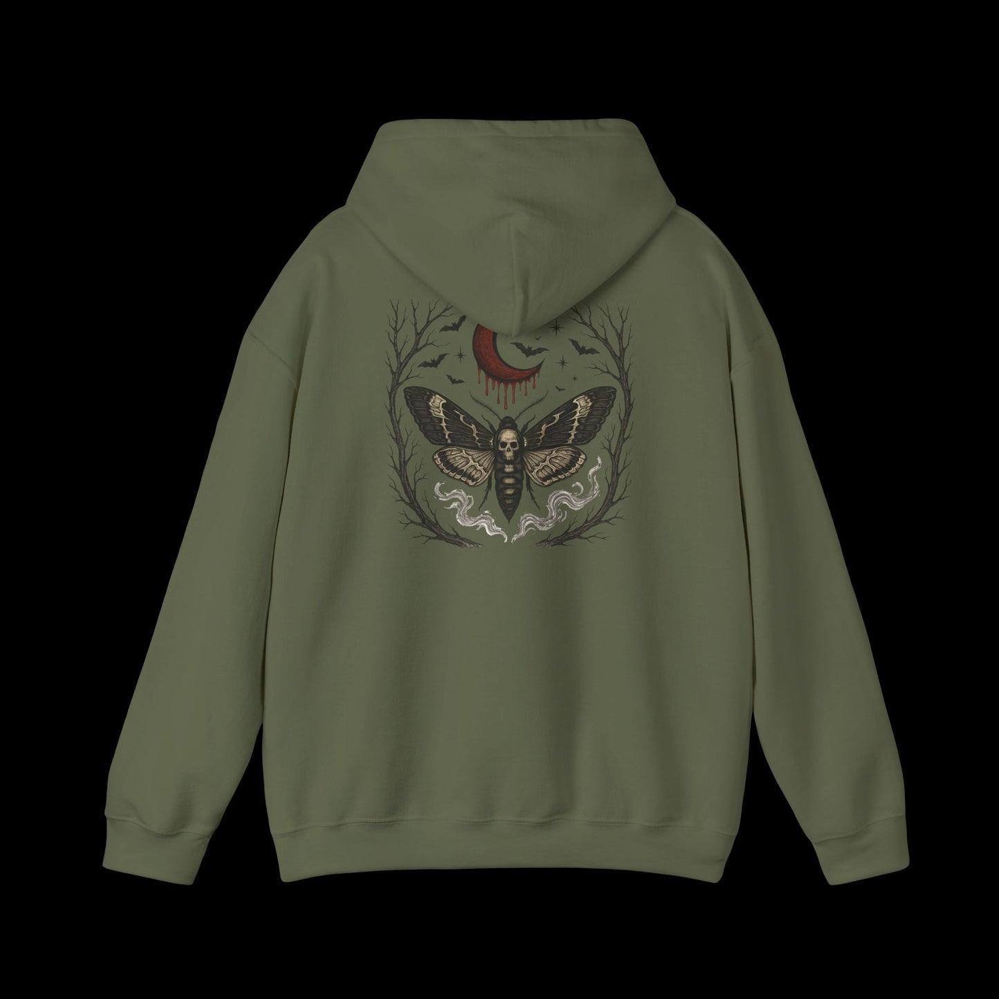 Blood Moon Moth Hoodie