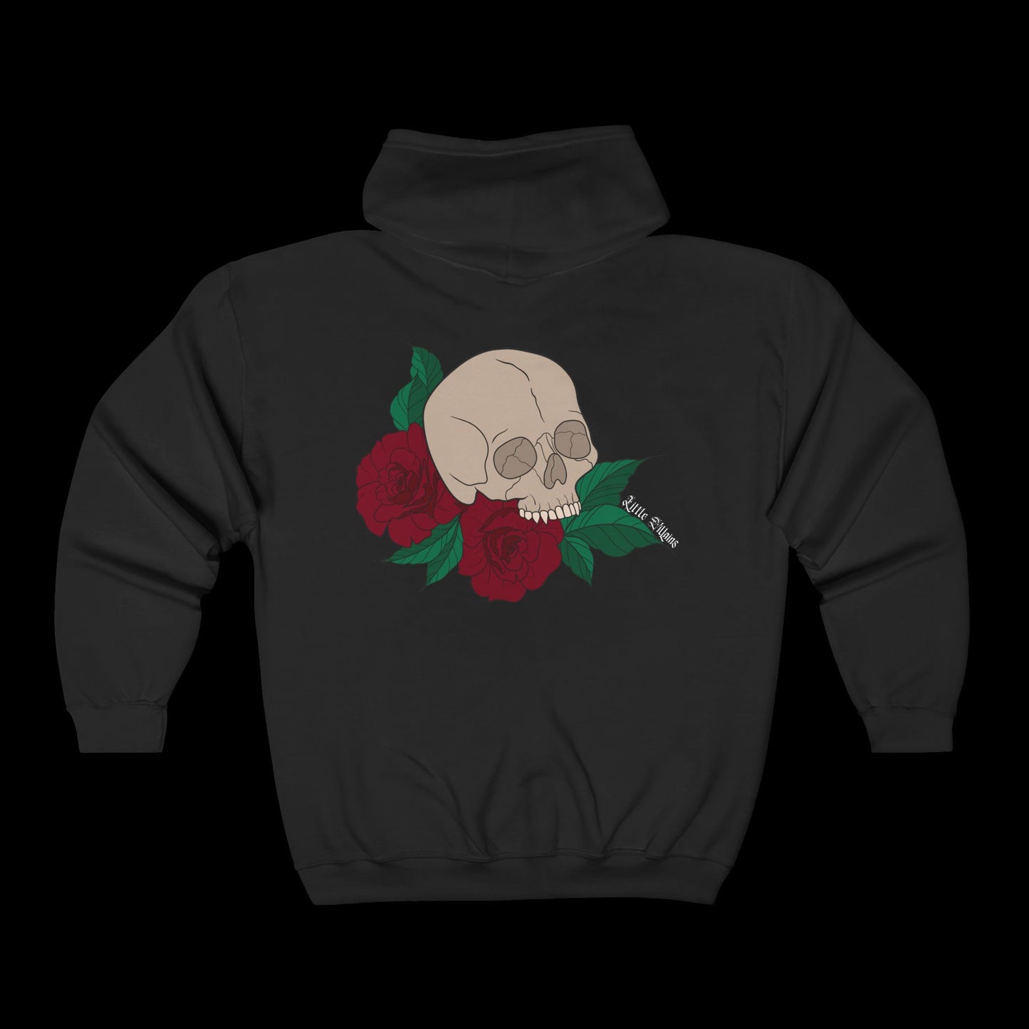 Skulls ‘n Roses Unisex Full Zip Hoodie
