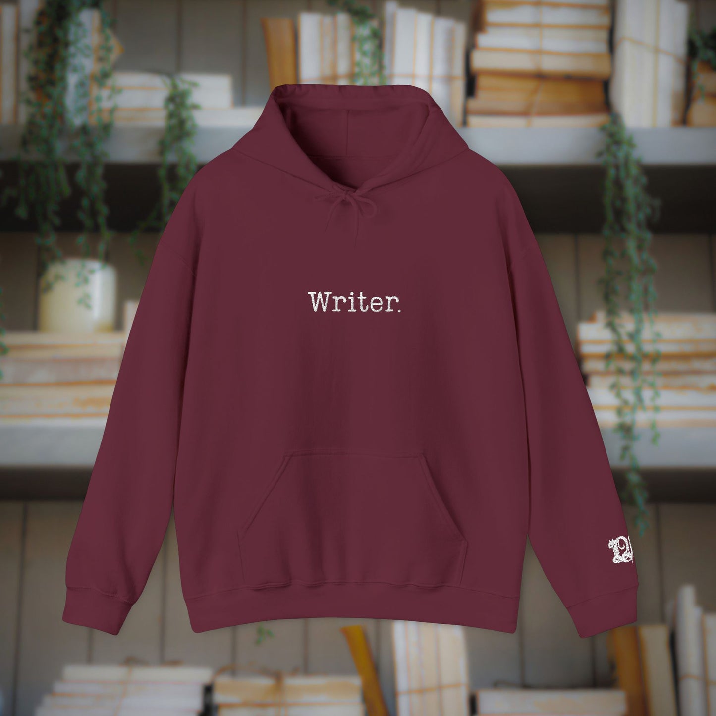 Writer Embroidered Hoodie