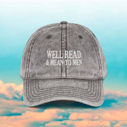 Mean To Men Vintage Cap