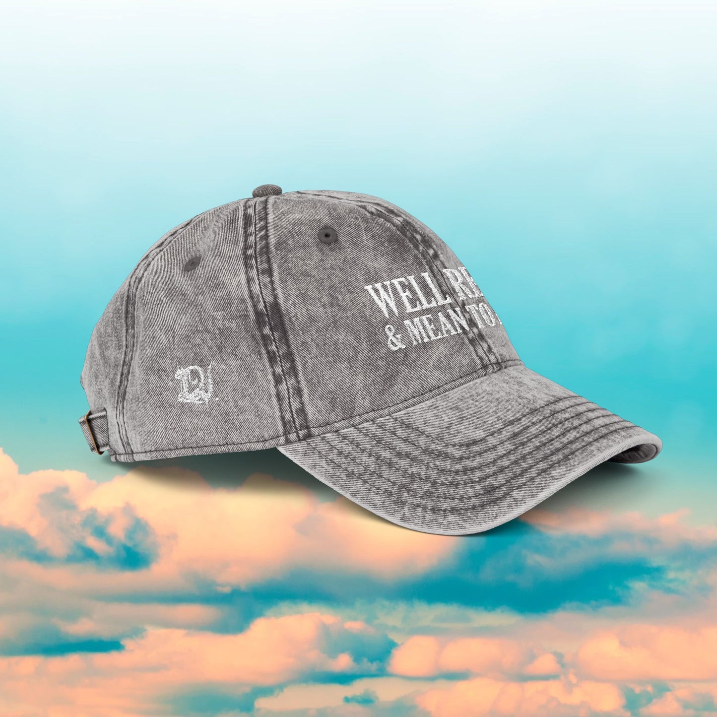 Mean To Men Vintage Cap