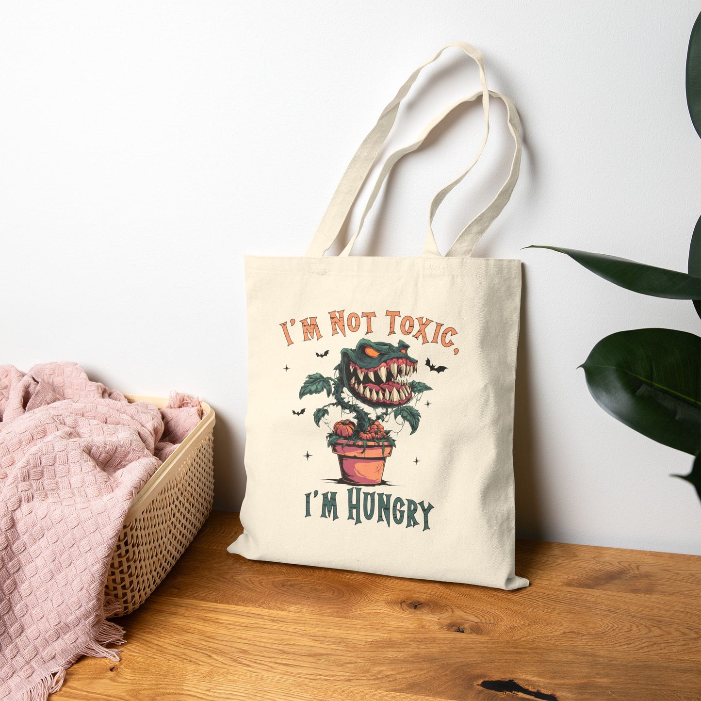 I'm Not Toxic Canvas Tote