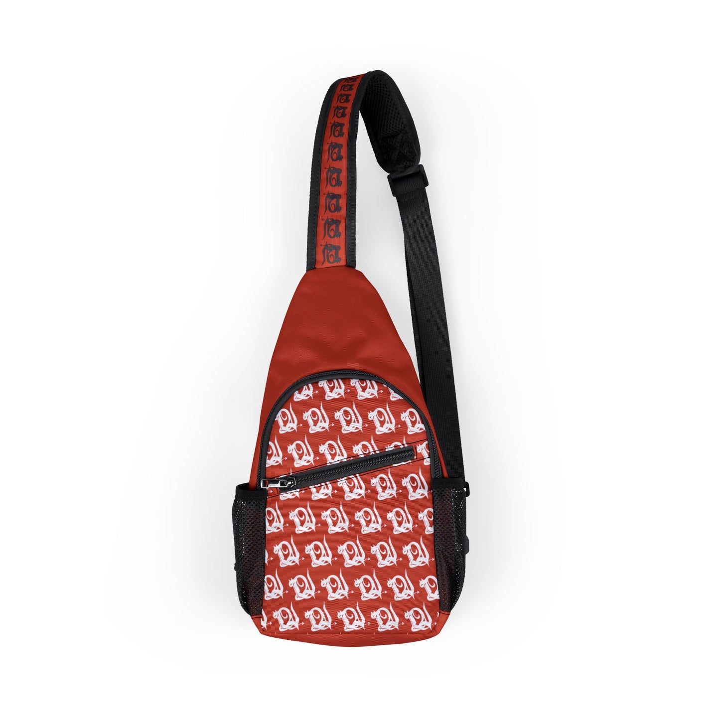 Red LV Chest Bag
