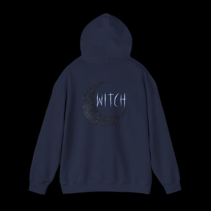 Witch (galaxy moon - navy) Hoodie