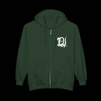 Stay Weird (back) Unisex Full Zip Hoodie