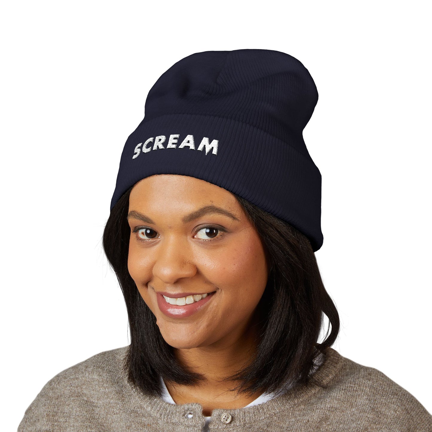 SCREAM Beanie (Embroidery)