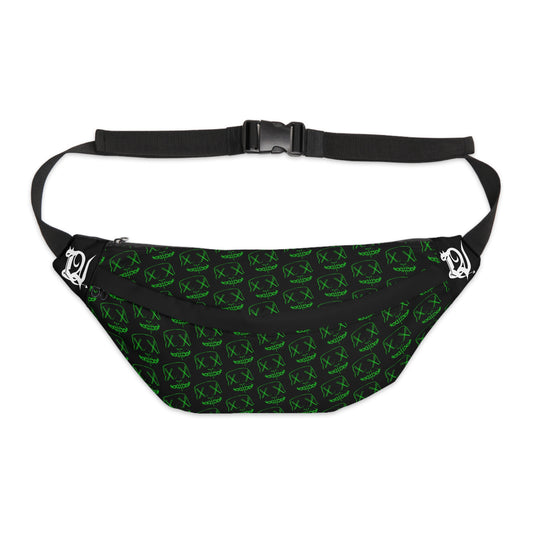 Green Mask (pattern) Large Fanny Pack