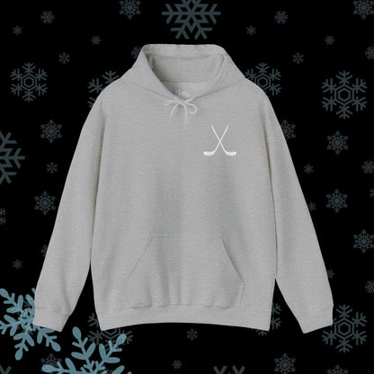 Little Villains Athletics 69 (white sticks) Unisex Hoodie