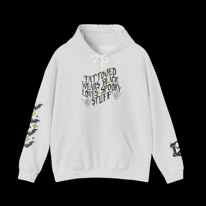 Tattooed, wears black, & spooky Unisex Hoodie
