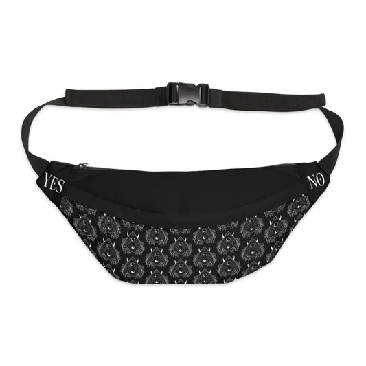 Ouija Planchette (pattern) Large Fanny Pack