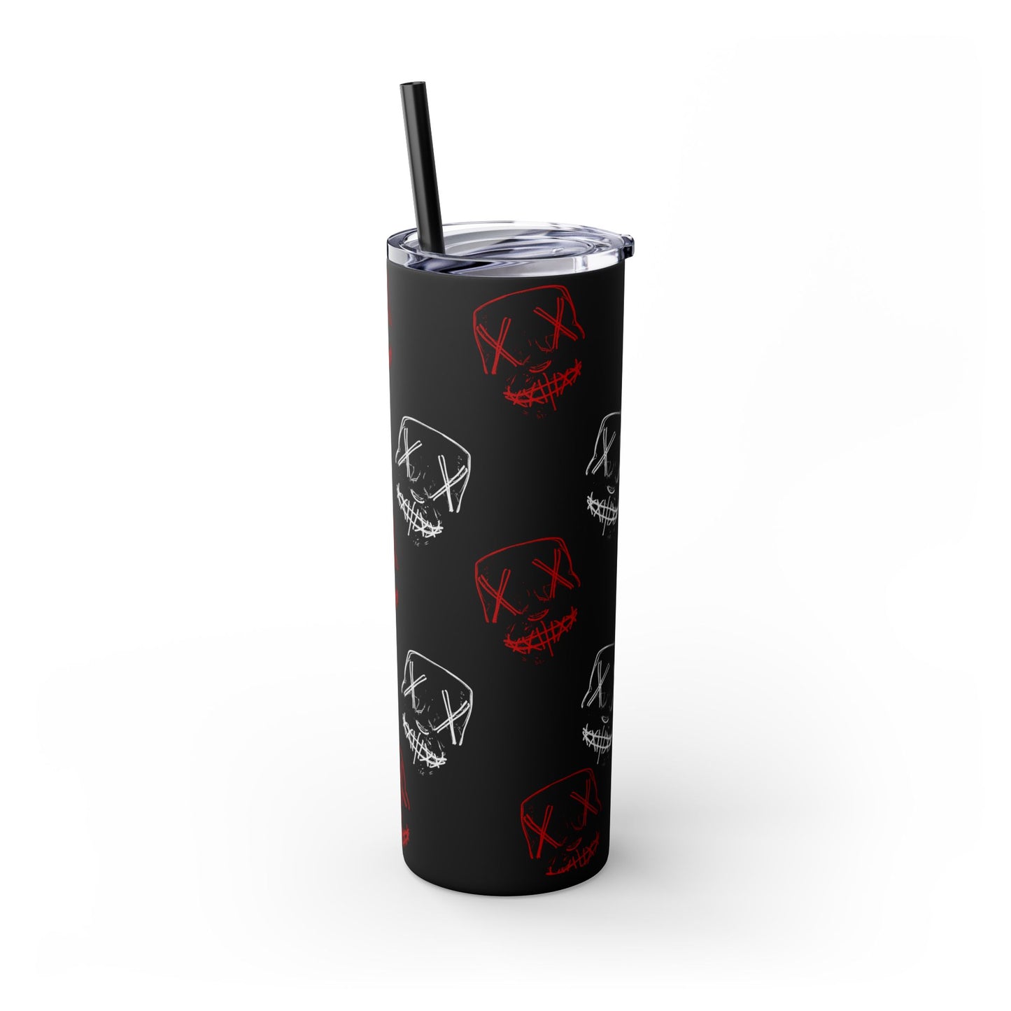Masked Seamless Tumbler with Straw, 20oz