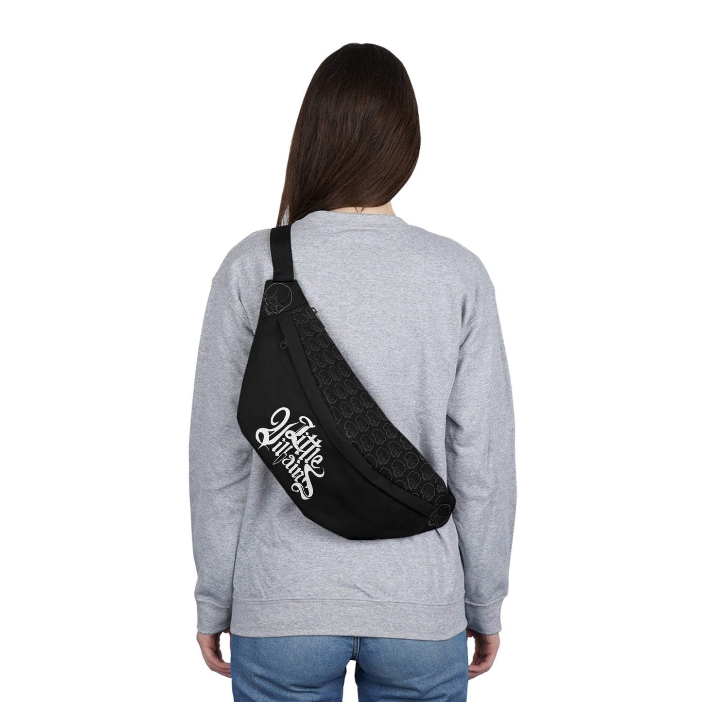 Little Villains Skull (pattern) Large Fanny Pack