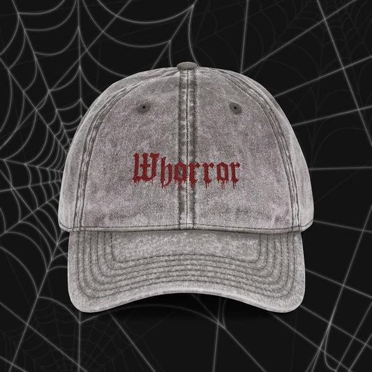 Whorror Vintage Cap (Embroidery)